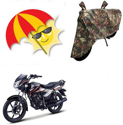 SANJU Waterproof Two Wheeler Cover for TVS(Phoenix 125, Multicolor)