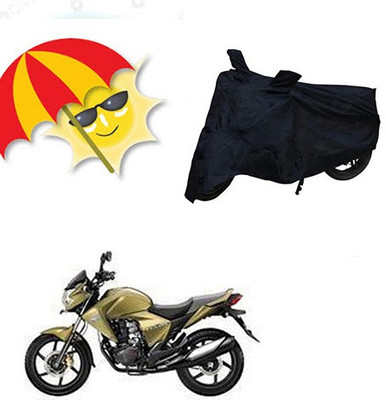 SANJU Waterproof Two Wheeler Cover for Honda(Dazzler, Black)