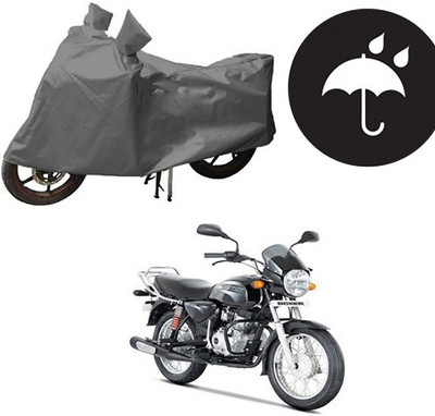 RPSENTTERPR Waterproof Two Wheeler Cover for Bajaj(Boxer, Grey)