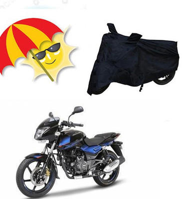 SANJU Waterproof Two Wheeler Cover for Bajaj(Pulsar 150 DTS-i, Black)
