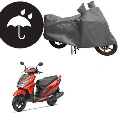 RPSENTTERPR Waterproof Two Wheeler Cover for Honda(Passion Plus, Grey)