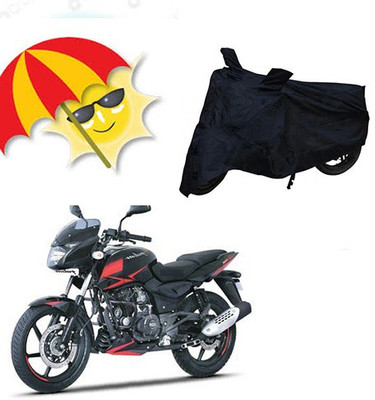 SANJU Waterproof Two Wheeler Cover for Bajaj(Pulsar 180 DTS-i, Black)