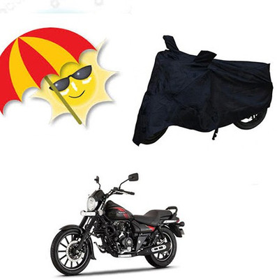 SANJU Waterproof Two Wheeler Cover for Bajaj(Avenger 220 Street, Black)
