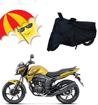 SANJU Waterproof Two Wheeler Cover for Honda(CB Trigger, Black)