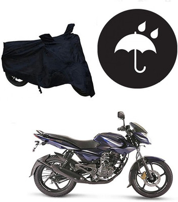 SANJU Waterproof Two Wheeler Cover for Bajaj(Pulsar 135 LS DTS-i, Black)