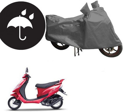 RPSENTTERPR Waterproof Two Wheeler Cover for Mahindra(Mojo, Grey)
