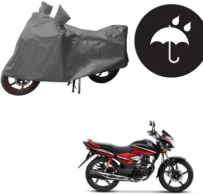 RPSENTTERPR Waterproof Two Wheeler Cover for Honda(CBF Stunner, Grey)