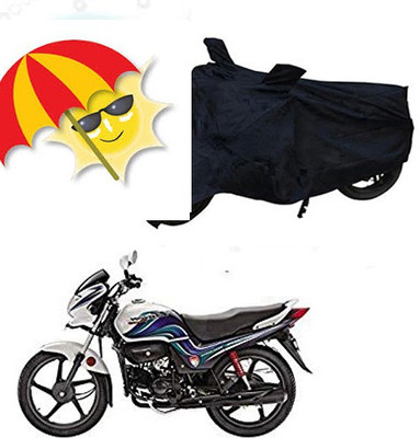 SANJU Waterproof Two Wheeler Cover for Hero(Passion Pro TR, Black)