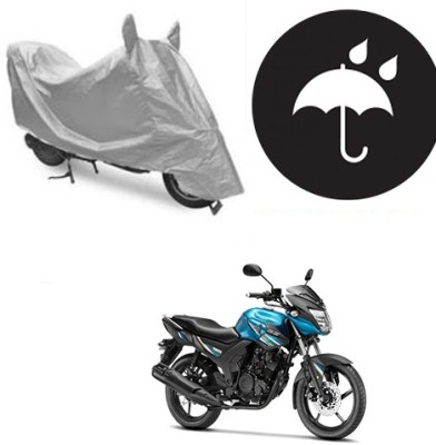 SANJU Waterproof Two Wheeler Cover for Yamaha(SZ-RR, Silver)