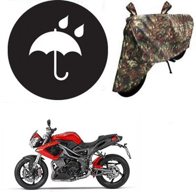 Mdstar Waterproof Two Wheeler Cover for DSK Benelli(TNT R, Multicolor)