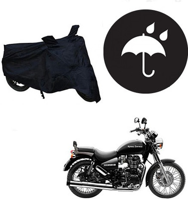 RPSENTTERPR Waterproof Two Wheeler Cover for Royal Enfield(Thunderbird 500, Black)