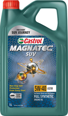 Castrol Magantec SUV 5W-40 Full Synthetic Full-Synthetic Engine Oil(5 L, Pack of 1)