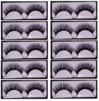 JOTKAPARKASH Eyelashes Pair of 10 (Pack of 2)(Pack of 10)