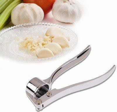 JD ENTERPRISE Garlic Press(Silver)