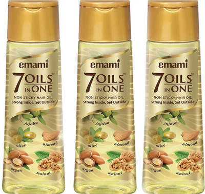 EMAMI 500 ML (Pack of 3) Hair Oil(1500 ml)