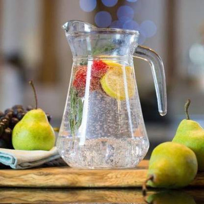 JAY RAMDEV SELLER 1.5 L Glass Water Jug
