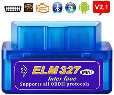 RIVALDEFY Mini ELM327 Bluetooth V2.1 ELM 327 Car Code Reader OBD2 Car Diagnostic Tool For OBDII Protocol For Android/Windows OBD Reader