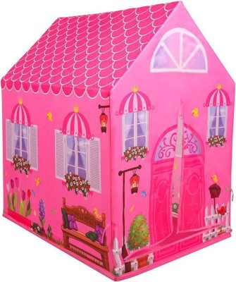 kemjo Doll Play Tent Playhouse | Kid Play Tent Children Playhouse Indoor Outdoor Toy Play House for Boy Girl 2 3 4 5 Years Old Perfect for Birthday Gift, Christmas (Pink)(Pink)