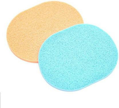 PINNER PINK MAGIC 2pcs Facial Natural Soft Cleansing Sponge Puff