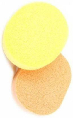 PINNER 2 Pcs Soft Facial Cleansing Sponge Puff Sponge