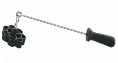 Cltllzen Non stick rose cookie maker 0.5 kg Roaster 0.5 kg Roaster(Black, Silver)