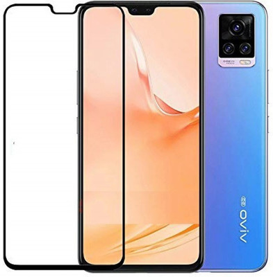 min Edge To Edge Tempered Glass for Vivo V20 Pro(Pack of 1)
