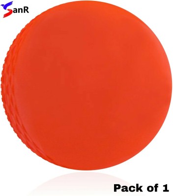 SanR Cricket wind ball pack of 1 Cricket Synthetic Ball(Pack of 1, Orange)