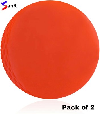 SanR Cricket wind ball pack of 2 Cricket Synthetic Ball(Pack of 1, Orange)