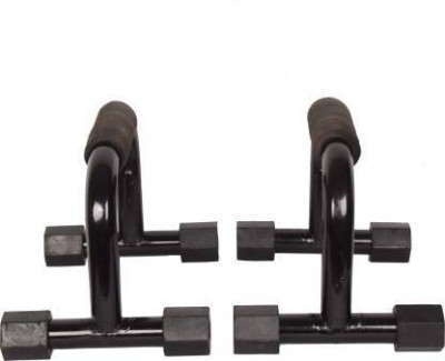 KANAV Sports & Fitness Metal Stainless Steel Black Push Up Bar For Home & Gym Exercise Push-up Bar