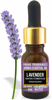 Parag Fragrances Lavender Essential Oil For Improve Hairs(15 ml)