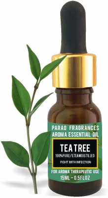 Parag Fragrances Tea Tree Essential Oil For Improve Hairs(15 ml)