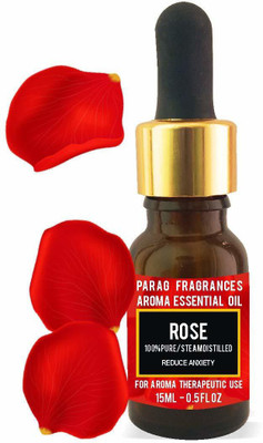 Parag Fragrances Rose Essential Oil For Improve Hairs(15 ml)