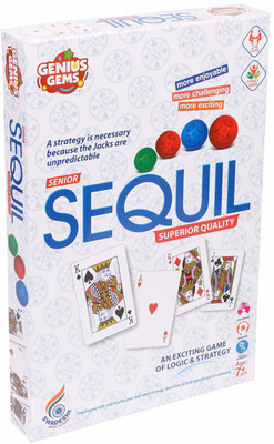 Kiti Kits Family Exciting Card Board Strategy Sequil Game Toy for Kids & Adult Party Game Party & Fun Board Game