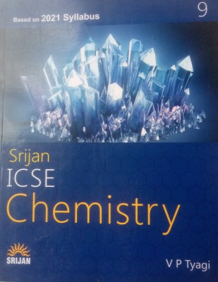 srijan icse chemistry class9(Paperback, v p tyagi)