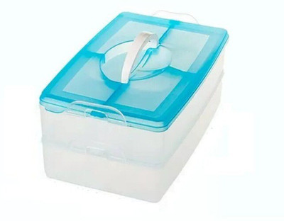 FosCadit Plastic Egg Container  - 2 dozen(Multicolor)