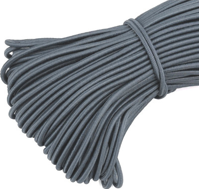 KnottyThread Elastic Thread and Cord Grey Elastic(10 m)