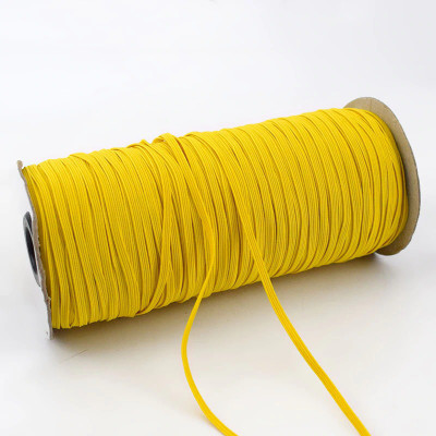 KnottyCord Braided Yellow Elastic(10 m)