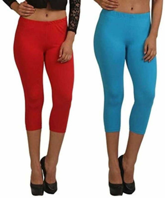 sr enterprises Footed  Western Wear Legging(Multicolor, Solid)
