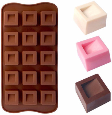 JAMBOREE Silicone Chocolate Mould 15(Pack of 2)
