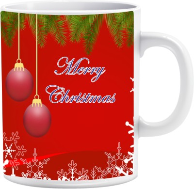 Regallo Premium Quality Christmas For Christmas Gifts CHMNo-22 Ceramic Coffee Mug(250 ml)