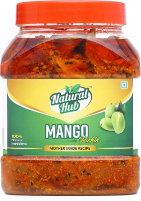 Natural Hub Mother Made Organic Punjabi Aam Ka Achaar (The Real Taste of Punjab) Mango Pickle(1 kg)