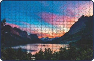 Webby Glacier National Park Jigsaw Puzzle, 500 pieces(500 Pieces)