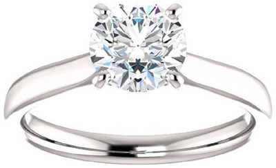 RATAN BAZAAR White sapphire ring Natural stone white sapphire unheated & untreated stone for unisex Stone Sapphire Silver Plated Ring