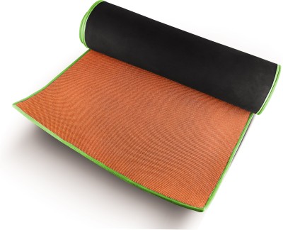 PANCHTATAVA SGS Certified Acupressure Yoga Mat for Exercise and Workout_3.5mm Thick EVA Mat Orange 3.5 mm Yoga Mat
