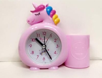 Rm Enterprises Analog Pink Clock