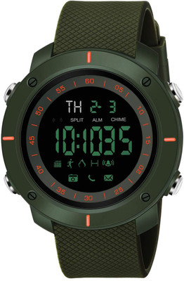 Piaoma Green90961 Digital Black Sports Waterproof Watch Digital Watch - For Men