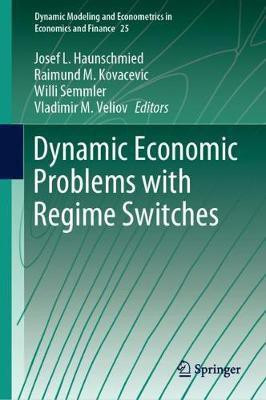 Dynamic Economic Problems with Regime Switches(English, Hardcover, unknown)