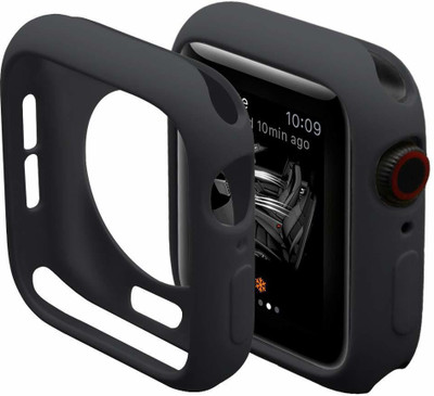 greyfab Edge To Edge Screen Guard for Screen Guard for Apple Watch Series 6 (44mm case)| Bumper+Glass Face Cover Full Coverage Screen Protector(Pack of 1) greyfab Edge To Edge Screen Guard for Screen Guard for Apple Watch Series 6 (44mm case)| Bumper+Glass Face Cover Full Coverage Screen Protector(Pack of 1)