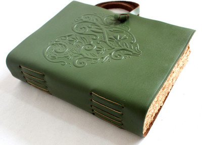 Camlon Exports Handcrafted Assorted Journal Unruled 240 Pages(Green)