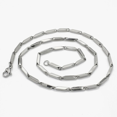 Karishma Kreations Jewellery Valentine Stlylish Fancy Party Wear Titanium Long Necklace Handmade Silver Neckless chain latest design Casual Style Daily use Simple Cubic Zirconia Silver Plated Brass, Stainless Steel Chain Karishma Kreations Jewellery Valentine Stlylish Fancy Party Wear Titanium Long Necklace Handmade Silver Neckless chain latest design Casual Style Daily use Simple Cubic Zirconia Silver Plated Brass, Stainless Steel Chain